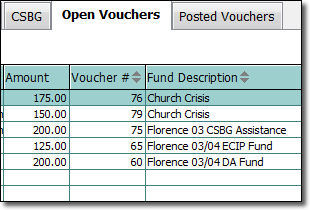 ORS Vouchers